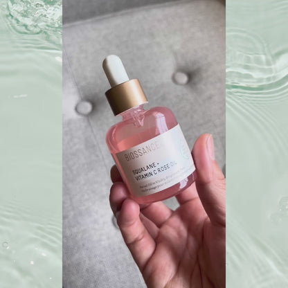 Squalane + Vitamin C Rose Oil